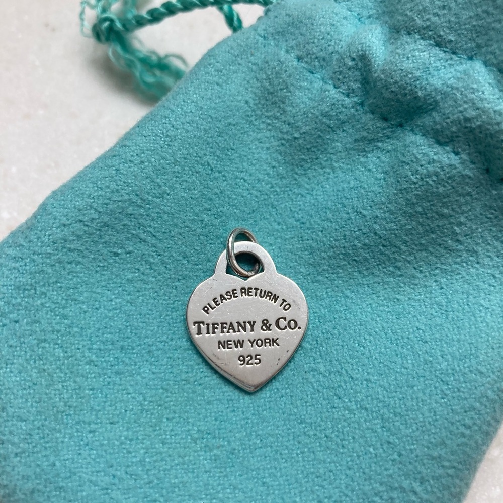 COPY - Return to Tiffany Heart Tag Pendant in Sterling Silver